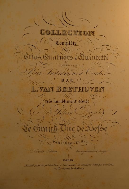 TRII QUARTETTI  E QUINTETTI DI BEETHOVEN, Più informazioni...